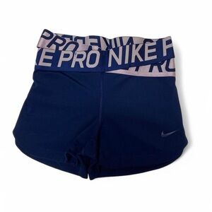 Navy/Purple Nike Pros